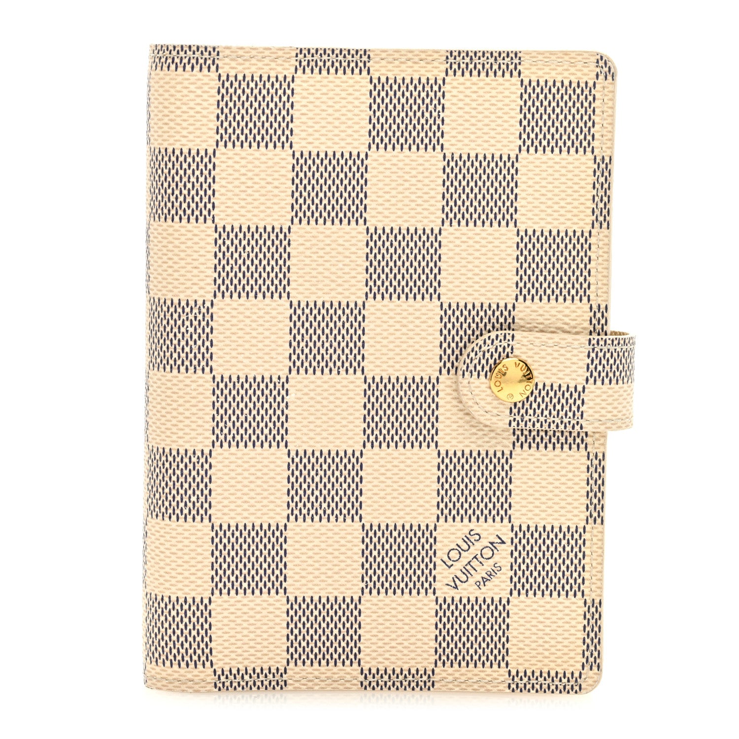 Louis Vuitton Damier Azur Small Ring Agenda Cover 1 of 6