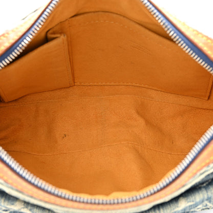 Louis Vuitton Monogram Denim Bum Bag Blue 5 of 15