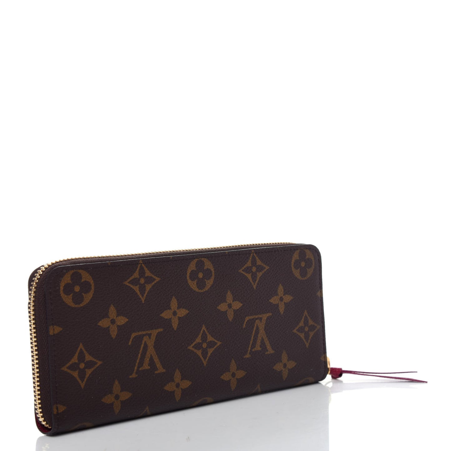 Monogram Clemence Wallet Fuchsia