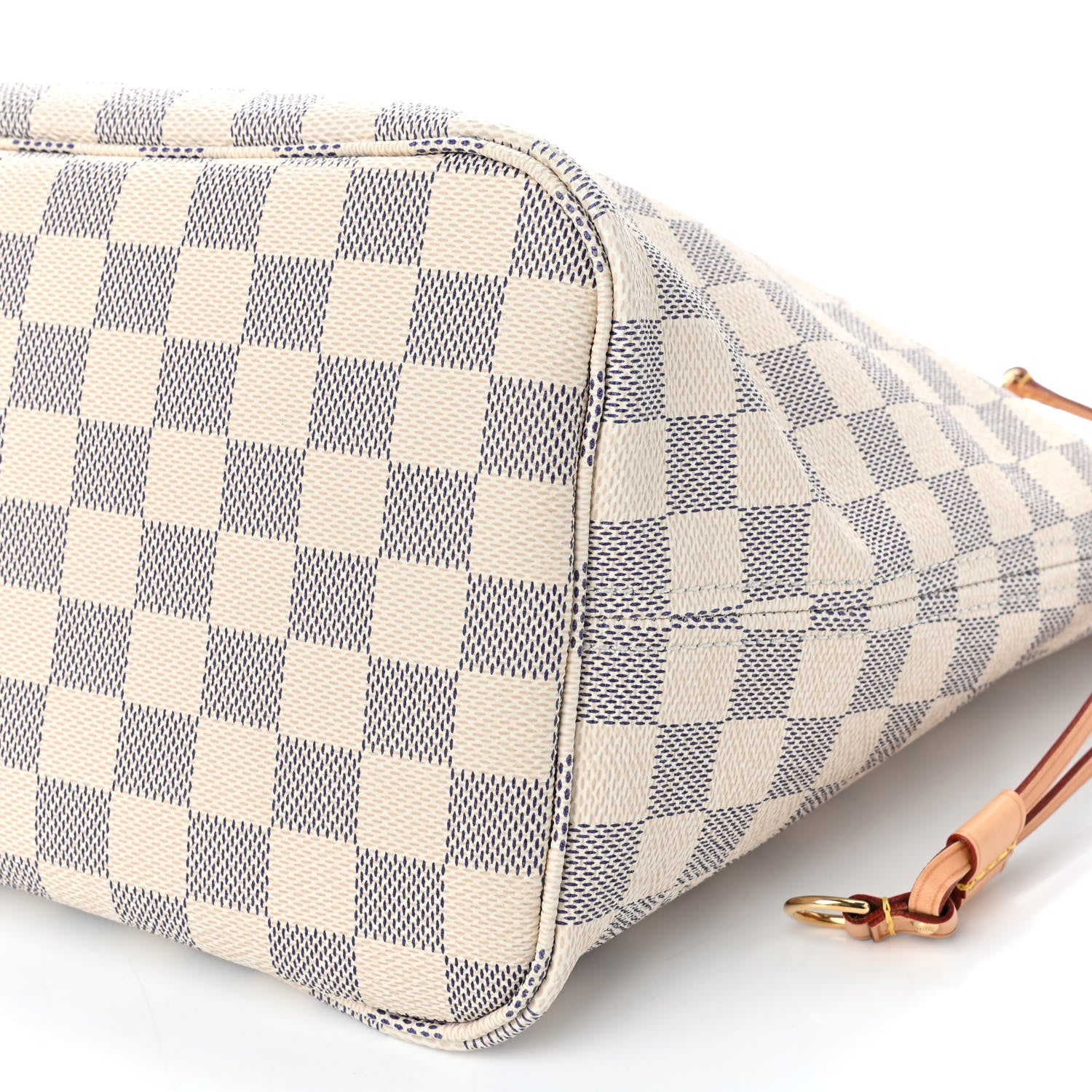Louis Vuitton Damier Azur Neo Neverfull MM Rose Ballerine 13 of 15