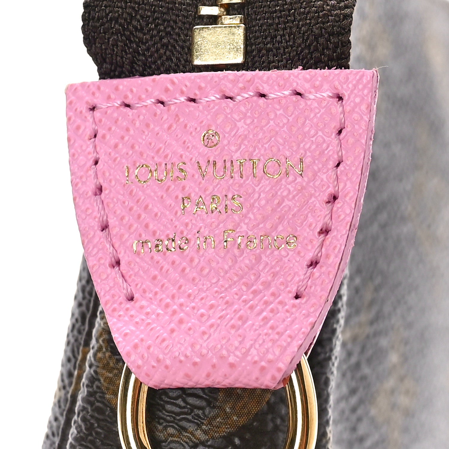 Louis Vuitton Monogram 2022 Christmas Animation Paris Mini Pochette Accessories Pink 7 of 9