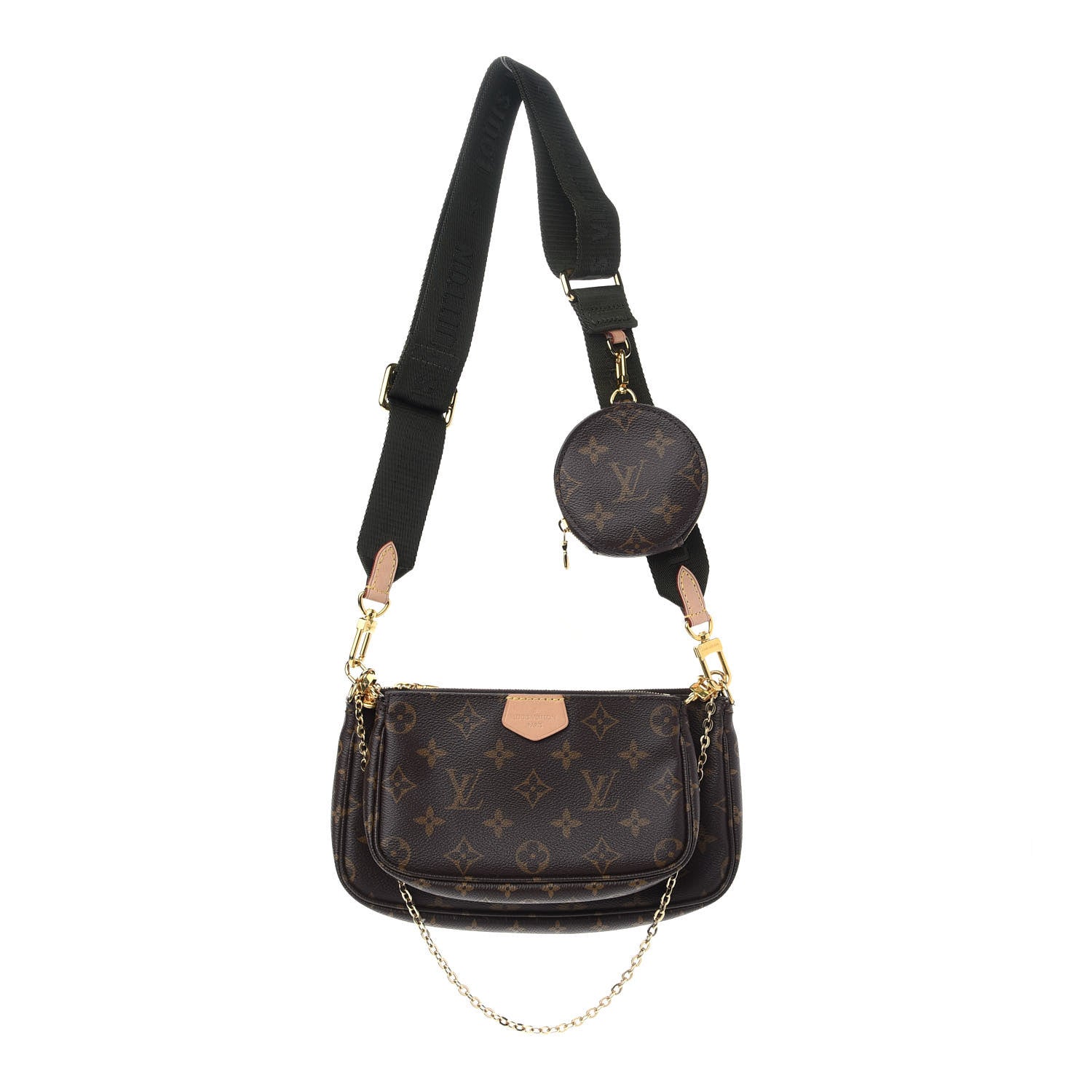Louis Vuitton Monogram Multi Pochette Accessories Kaki 1 of 10