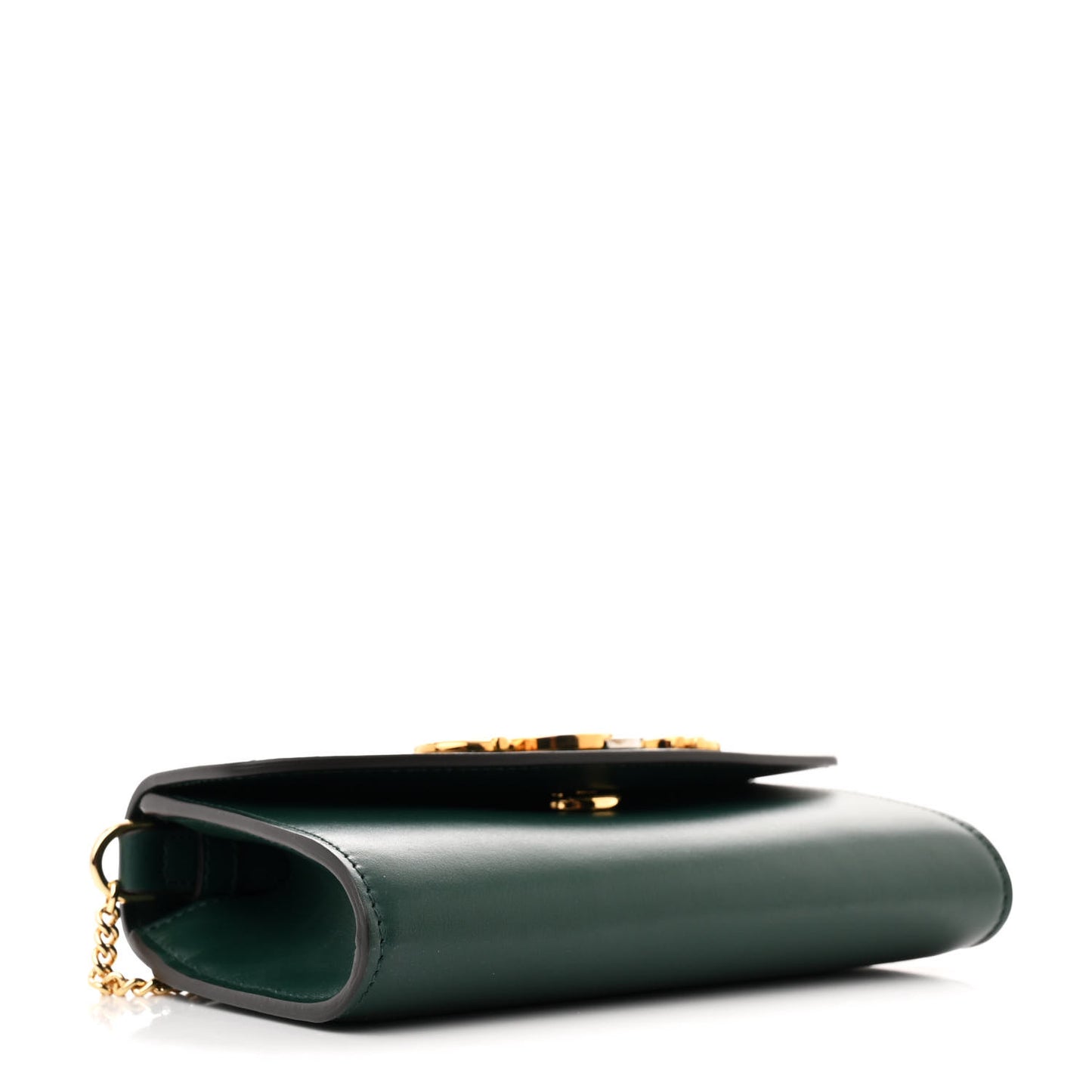Smooth Calfskin Mini Zumi Shoulder Bag Vintage Green