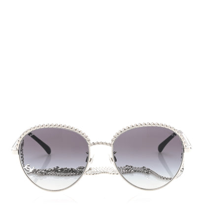 Chanel Chain Pantos Sunglasses 4242 Grey 2 of 9