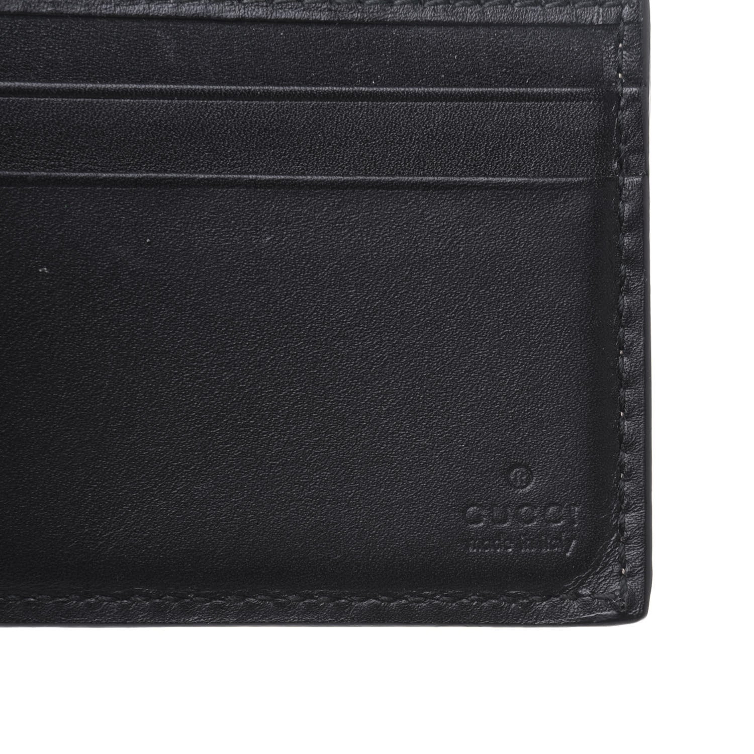 Gucci GG Supreme Monogram Bee Bi-fold Wallet Beige 6 of 10