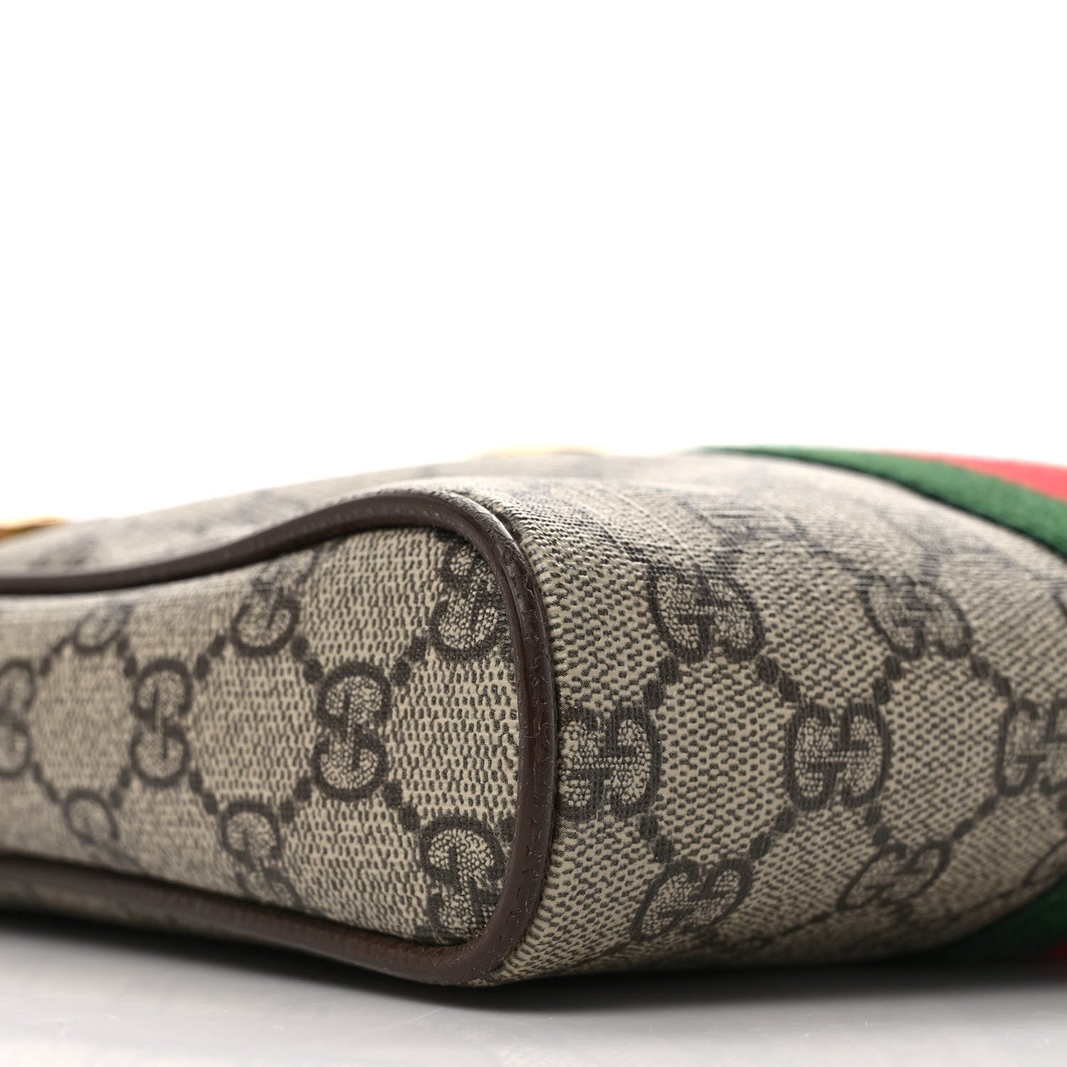 Gucci GG Supreme Monogram Web Small Ophidia Messenger Bag Brown 7 of 8