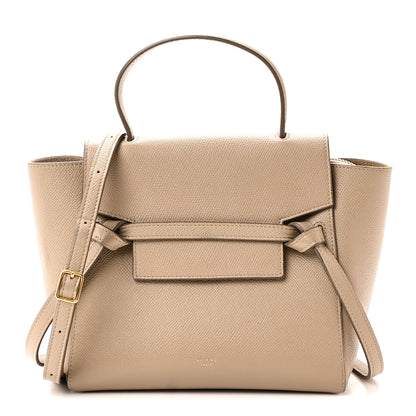 Celine Grained Calfskin Nano Belt Bag Light Taupe 1 of 9