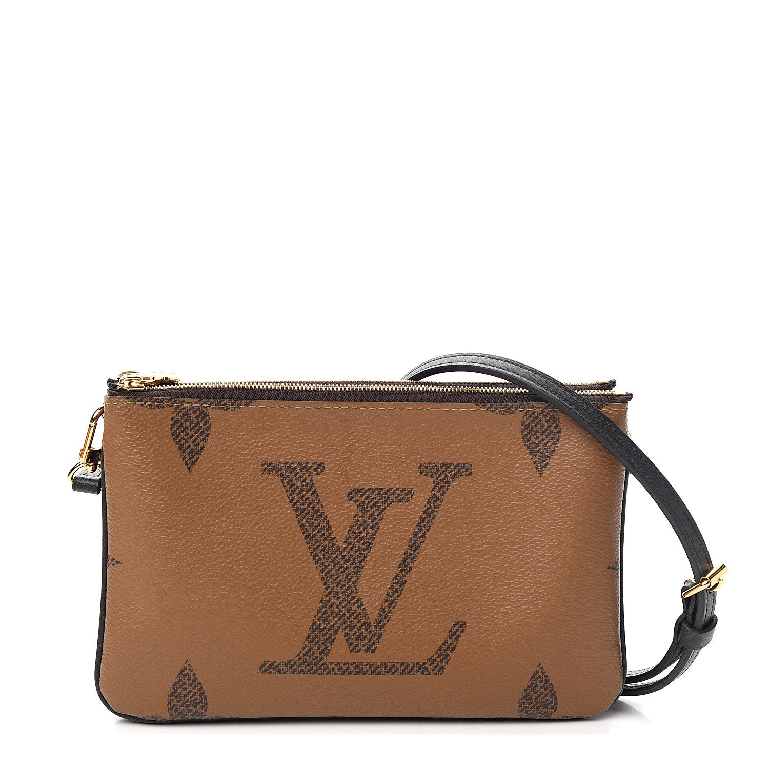 Louis Vuitton Reverse Monogram Giant Double Zip Pochette 1 of 10