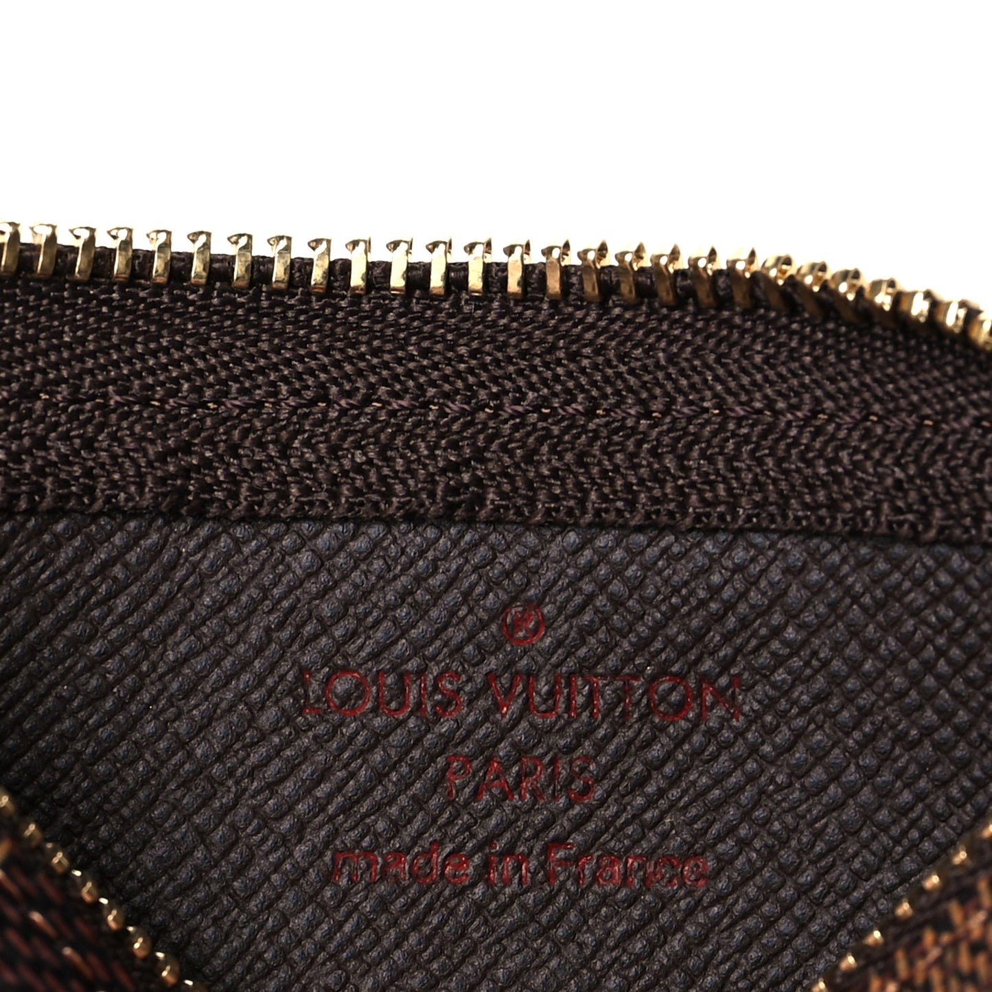 Damier Ebene Key Pouch