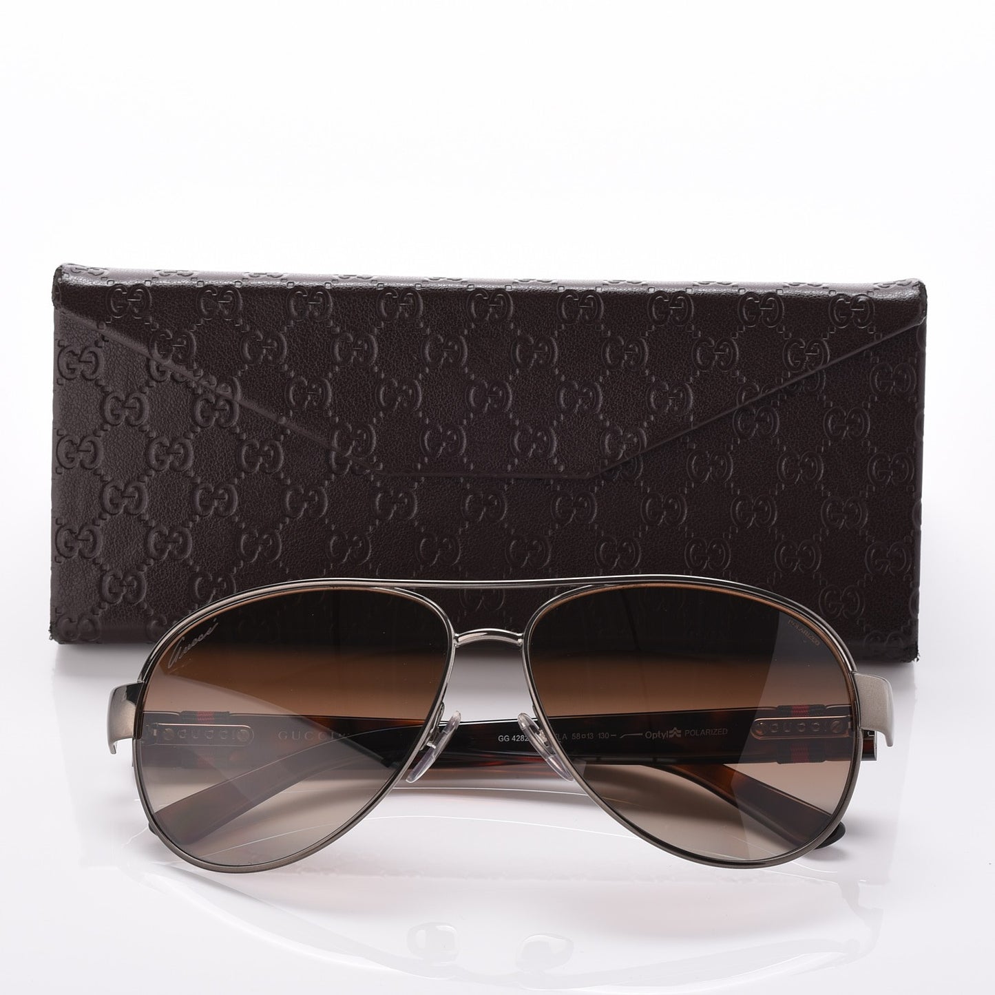 Web Aviator Sunglasses 4282/S Tortoise