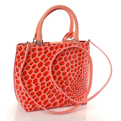 Louis Vuitton Vernis Jungle Dots Open Tote Sugar Pink Poppy 3 of 10