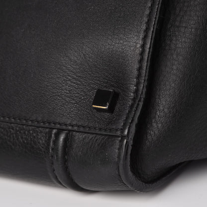 Celine Supple Calfskin Medium Phantom Luggage Black 10 of 15