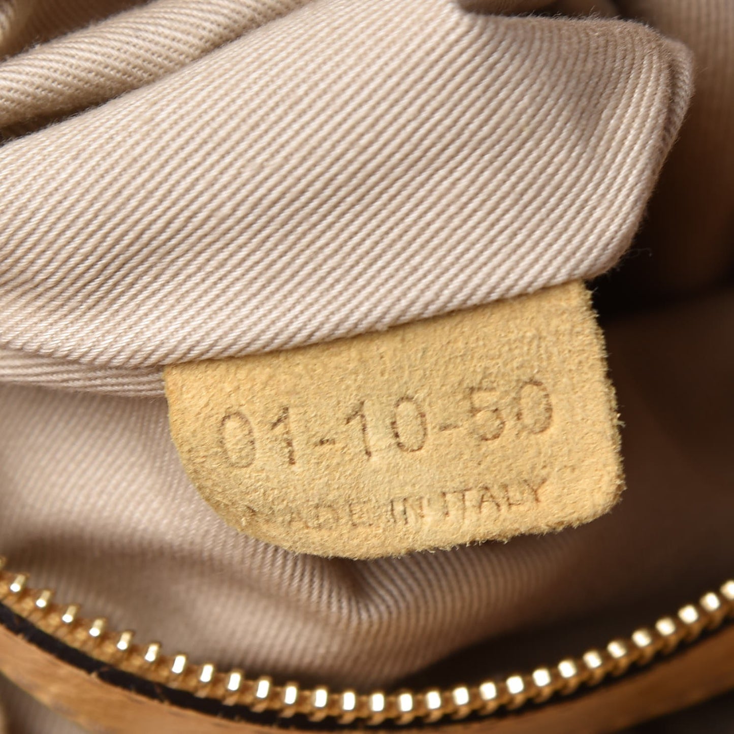 Lambskin Heloise Hobo Beige