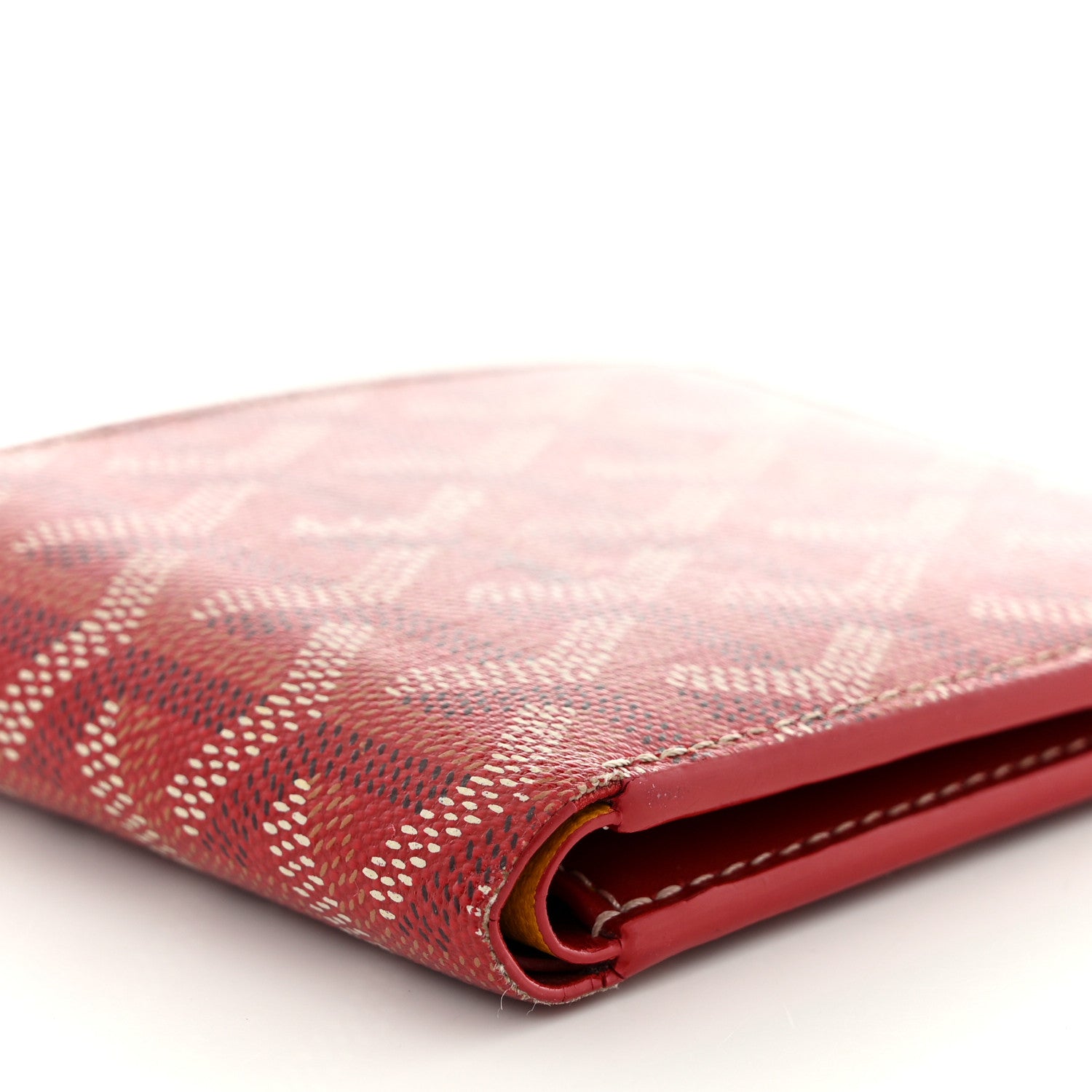 Goyard Goyardine Bi-Fold Victoire PM Wallet Red 8 of 13