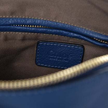 Chloe Calfskin Medium Marcie Satchel Royal Navy 6 of 15
