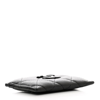Chanel Caviar Quilted My Everything Card Holder Black 4 of 9