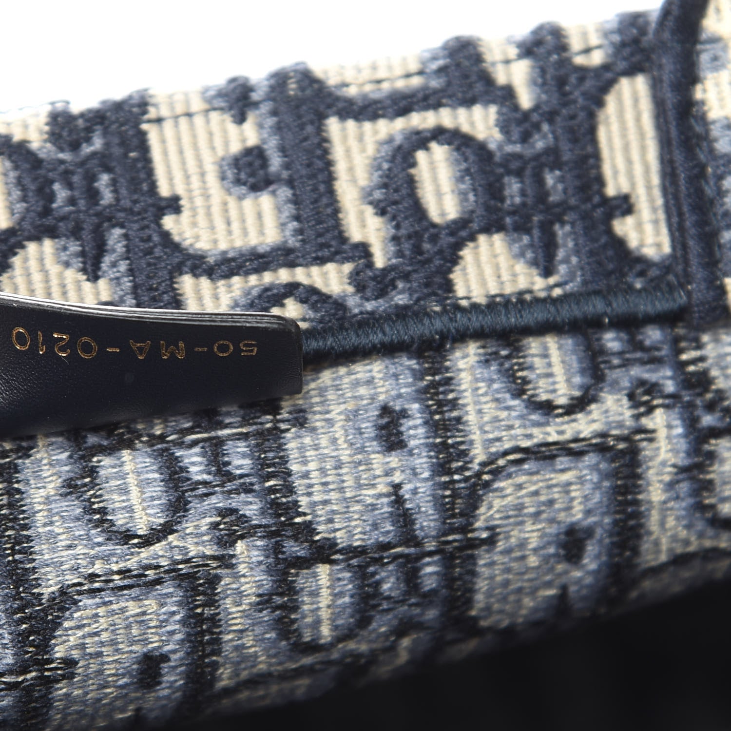 Christian Dior Oblique Book Tote Blue Multicolor 7 of 11