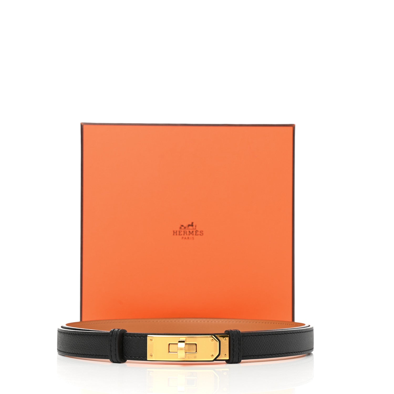 Hermes Epsom Kelly Pocket Belt Black 9 of 9