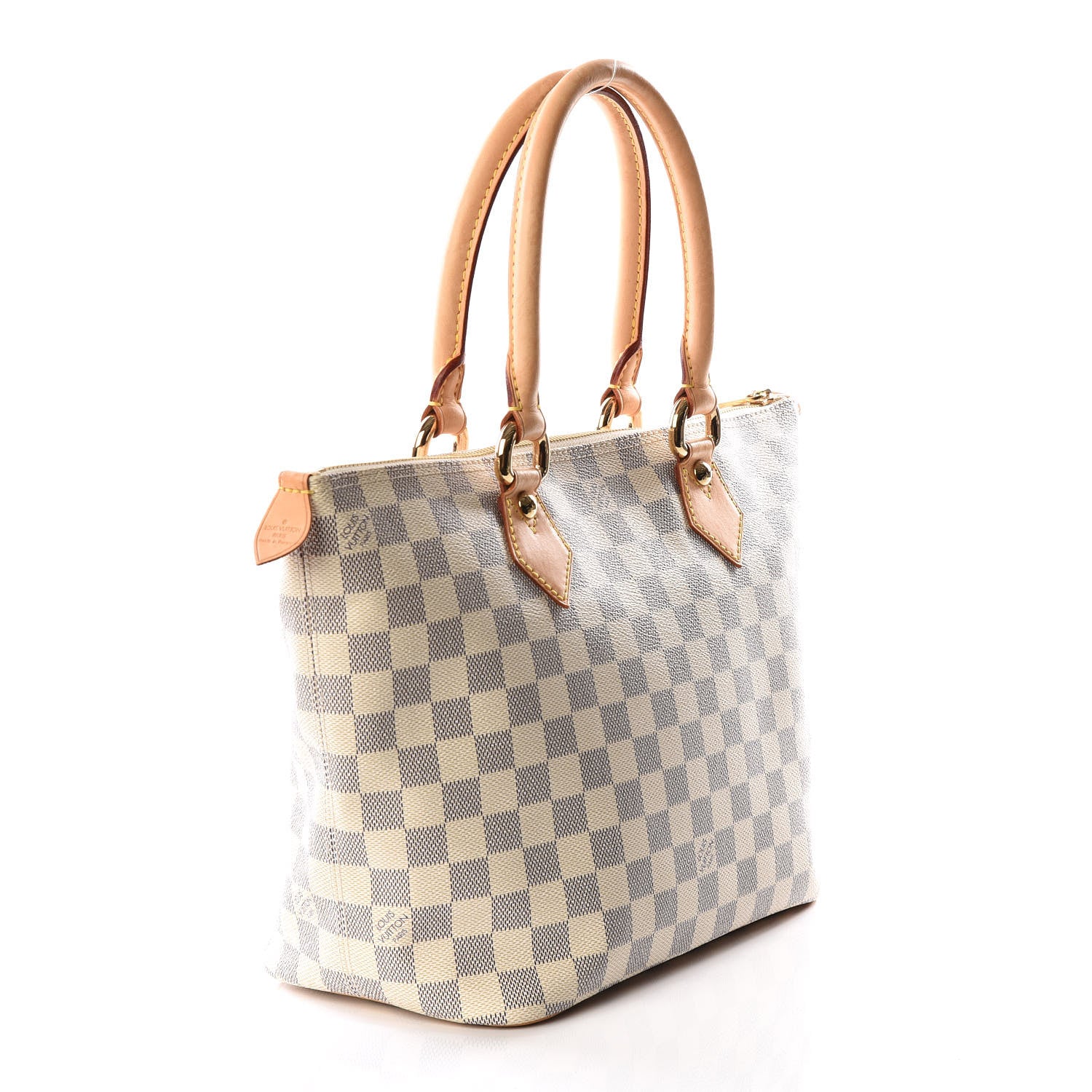 Louis Vuitton Damier Azur Saleya PM 2 of 13