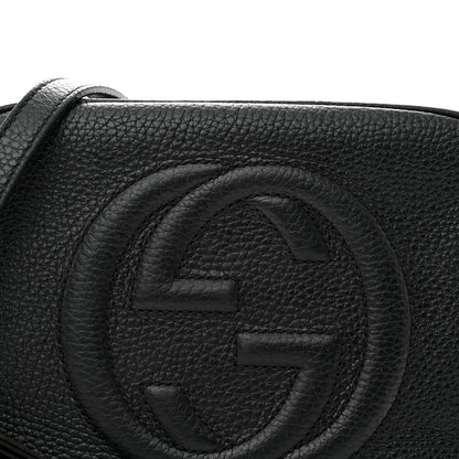 Gucci Pebbled Calfskin Small Soho Disco Bag Black 9 of 21