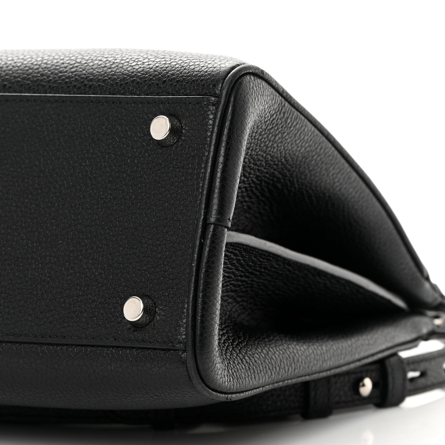 Gucci Grainy Calfskin Small Zumi Top Handle Bag Black 10 of 12