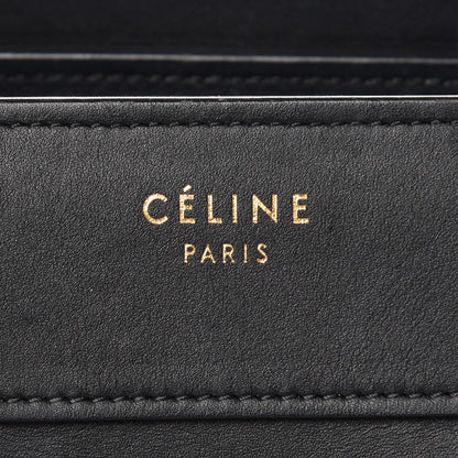 Celine Smooth Calfskin Micro Luggage Black 7 of 10