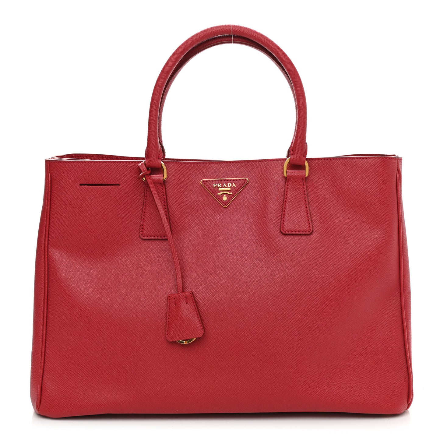 Saffiano Lux Large Tote Fuoco