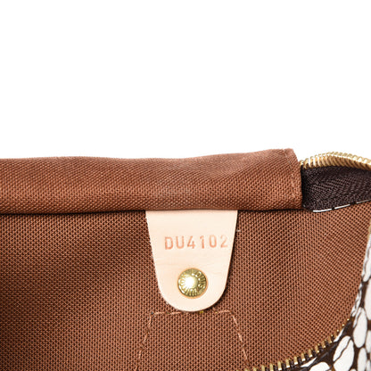 Louis Vuitton Monogram Kusama Town Speedy 30 White 5 of 11