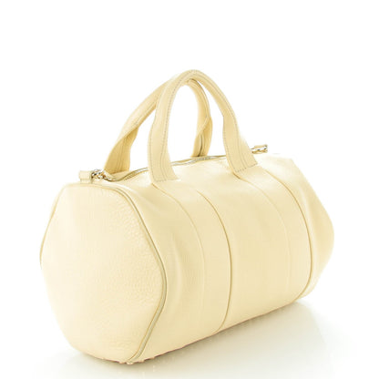 Alexander Wang Pebbled Lambskin Rocco Soft Meringue Pale Gold Hardware 3 of 8