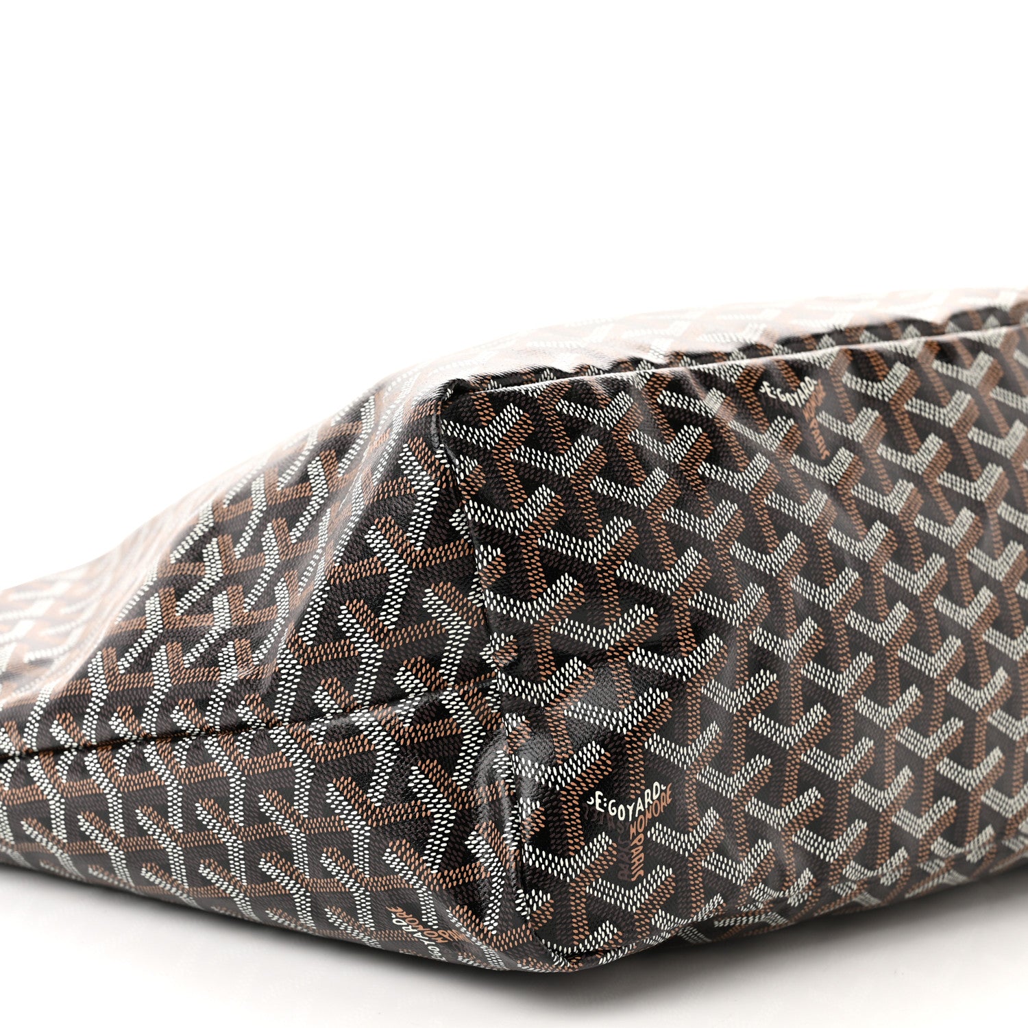 Goyard Goyardine Saint Louis PM Black Gold 9 of 10