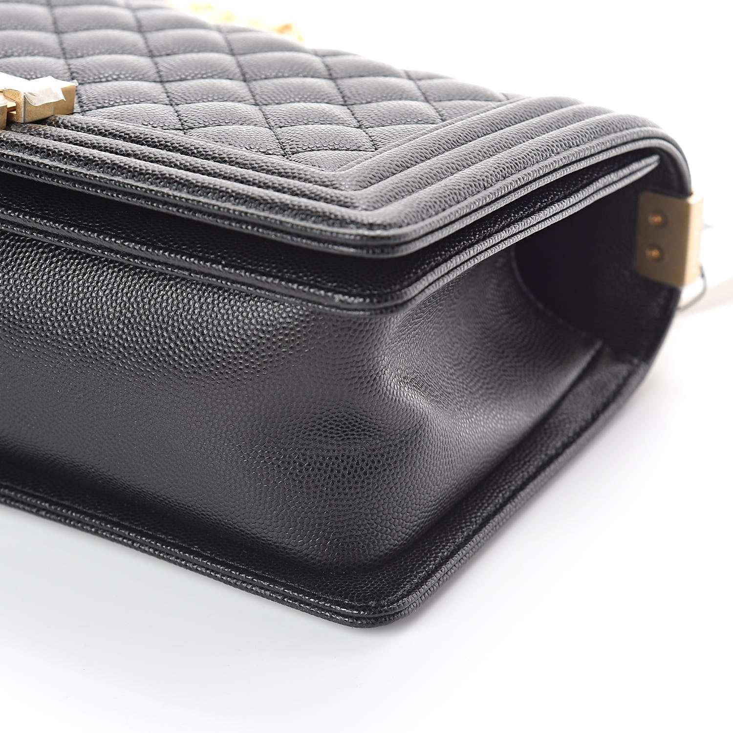 Chanel Caviar Quilted Medium Boy Flap Black 10 of 10