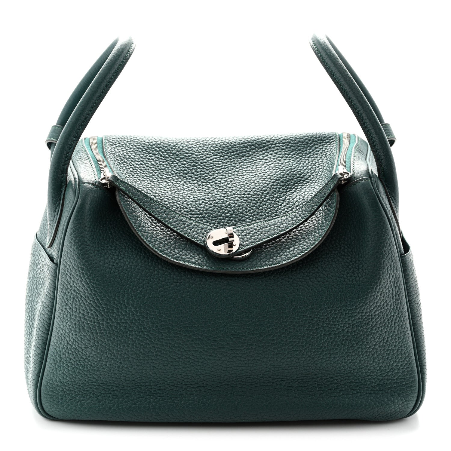 Hermes Taurillon Clemence Lindy 30 Malachite 1 of 10
