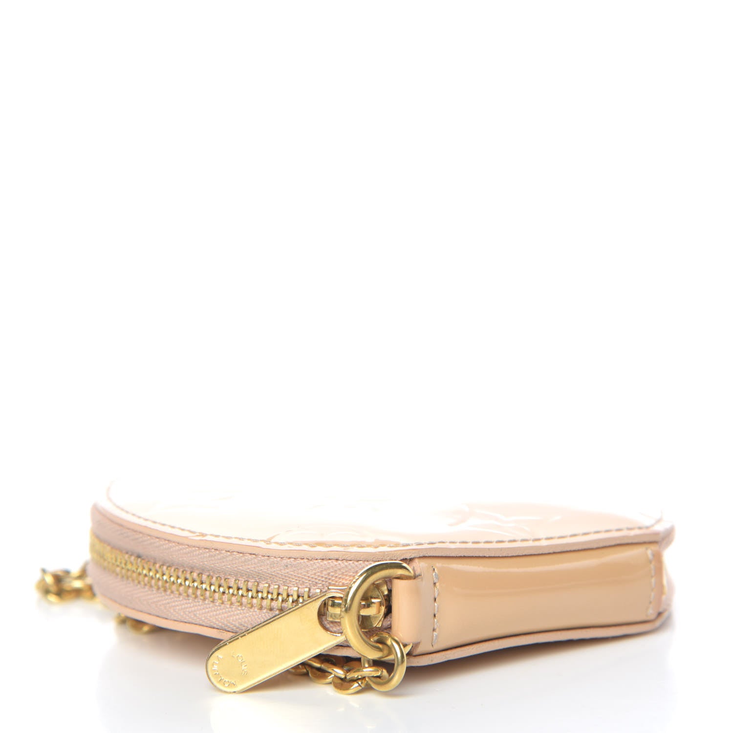Louis Vuitton Vernis Chapeau Coin Purse Rose Florentin 4 of 9