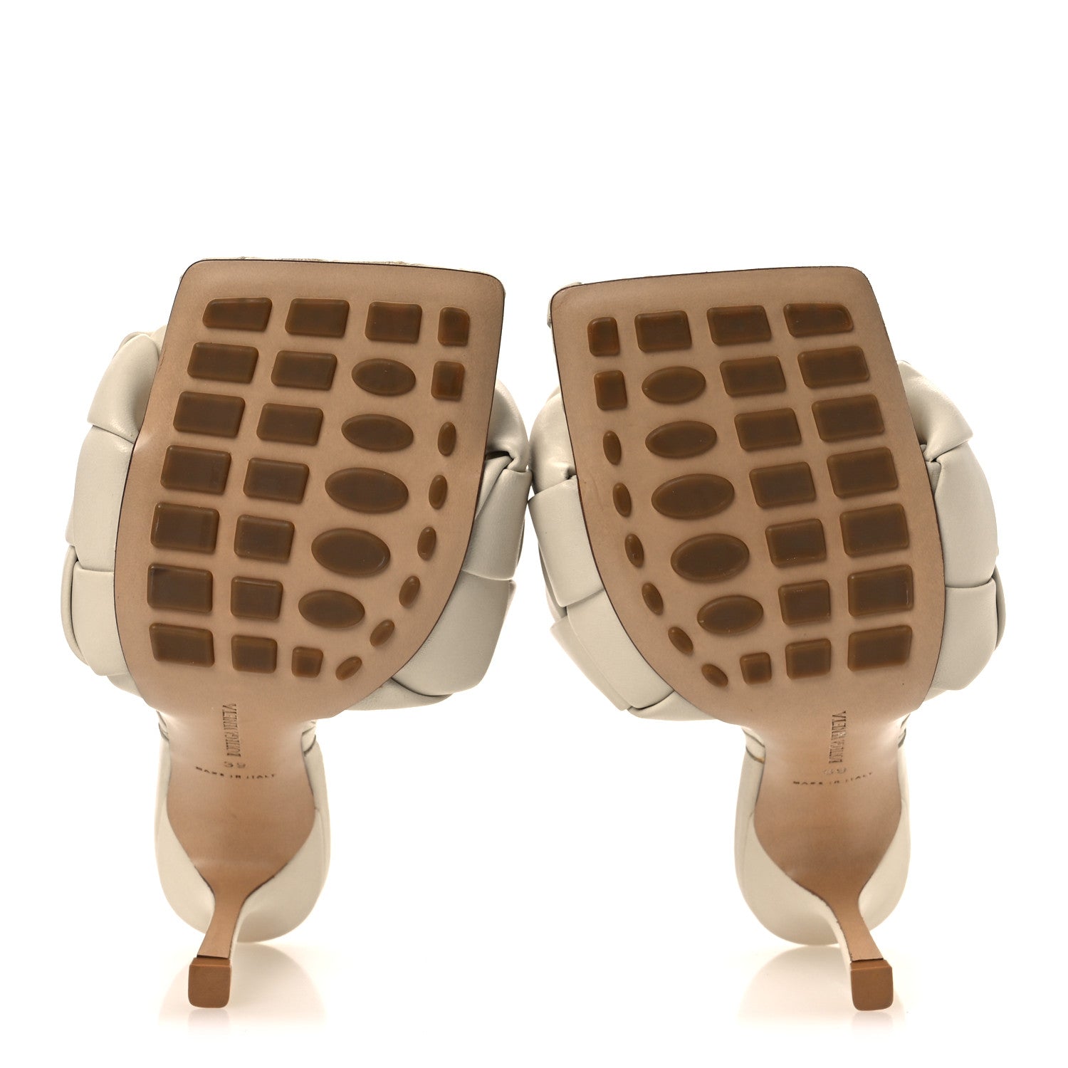 Bottega Veneta Nappa Maxi Intrecciato Lido Mule Sandals 39 Wax 7 of 11