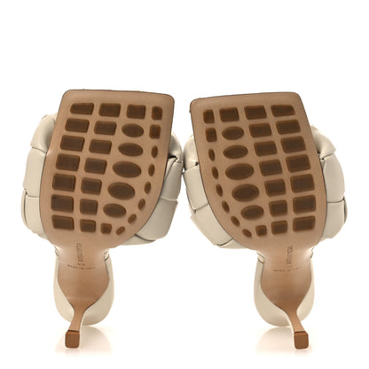 Bottega Veneta Nappa Maxi Intrecciato Lido Mule Sandals 39 Wax 7 of 11