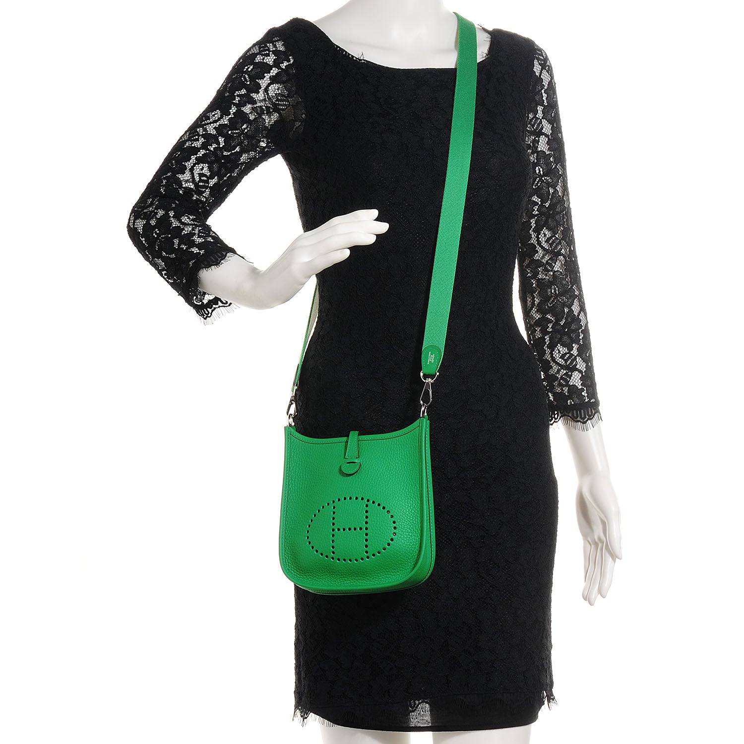 Hermes Taurillon Clemence Evelyne TPM Bambou 2 of 13