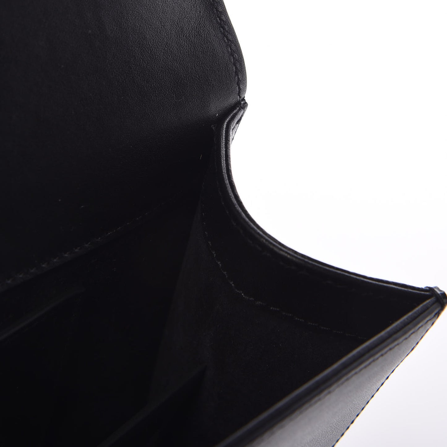 Calfskin Classic Monogram Tassel Clutch Black