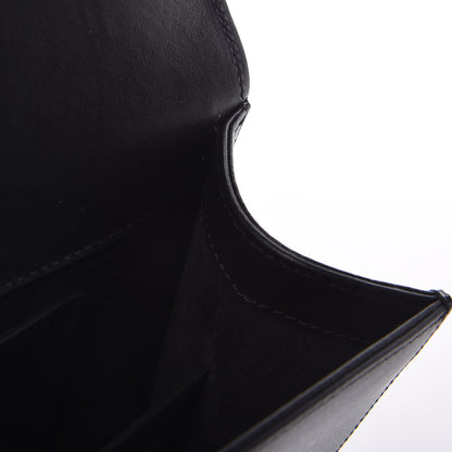 Saint Laurent Calfskin Classic Monogram Tassel Clutch Black 9 of 13