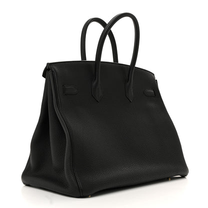 Hermes Togo Birkin 35 Black 3 of 12