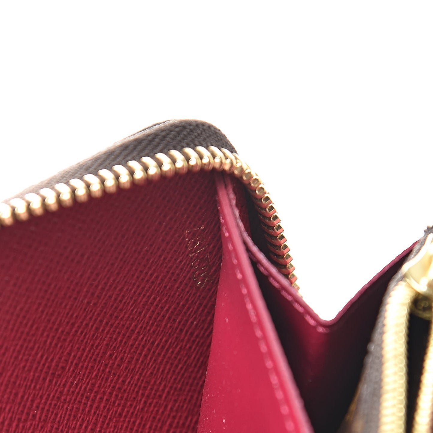 Monogram Clemence Wallet Fuchsia