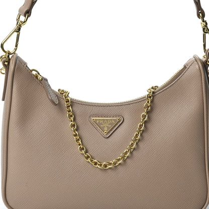 Prada Saffiano Lux Re-Edition 2005 Shoulder Bag Cammeo 9 of 9