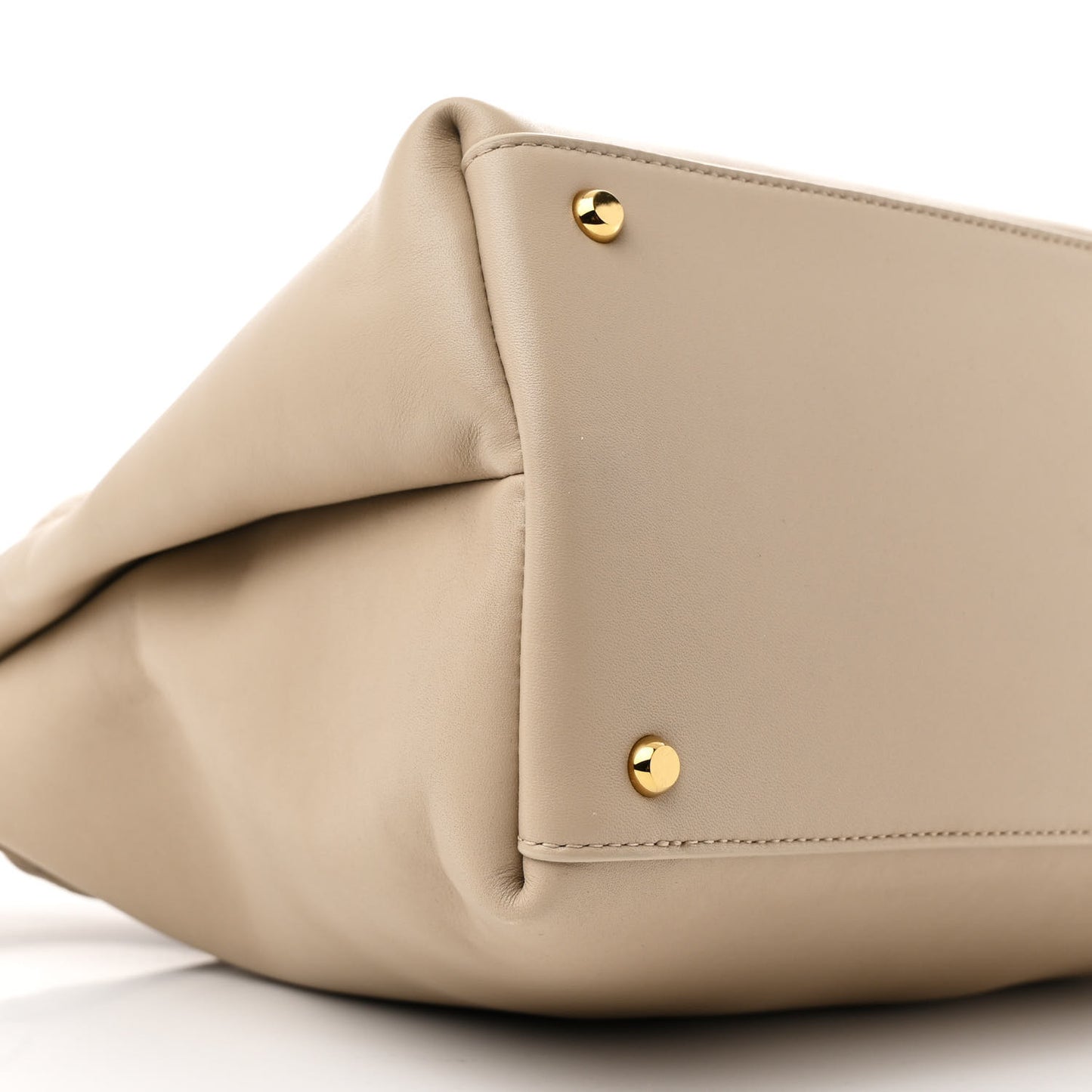 Silky Calfskin Medium Ciao Ciao Ecru