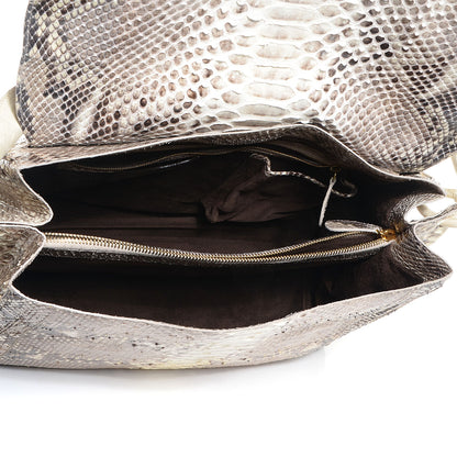 Nancy Gonzalez Python Crocodile Flap Hobo 5 of 7