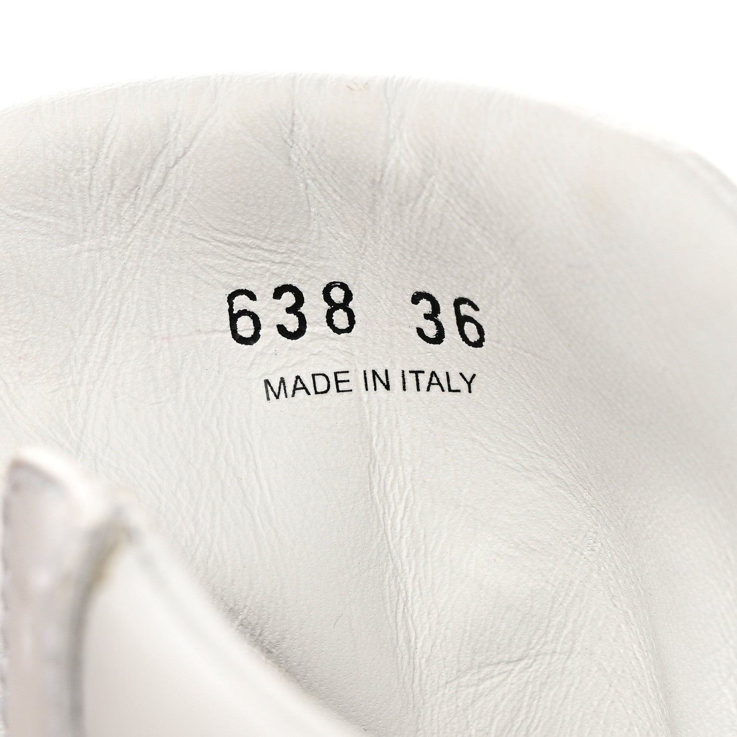 Prada Vitello Soft Triangle Logo Womens High Top Sneakers 36 White 6 of 7