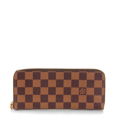 Louis Vuitton Damier Ebene Clemence Wallet 1 of 7