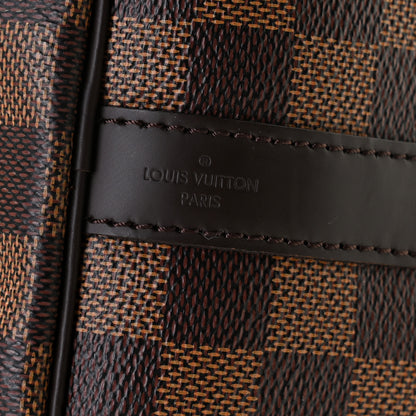 Louis Vuitton Damier Ebene Speedy Bandouliere 35 6 of 9