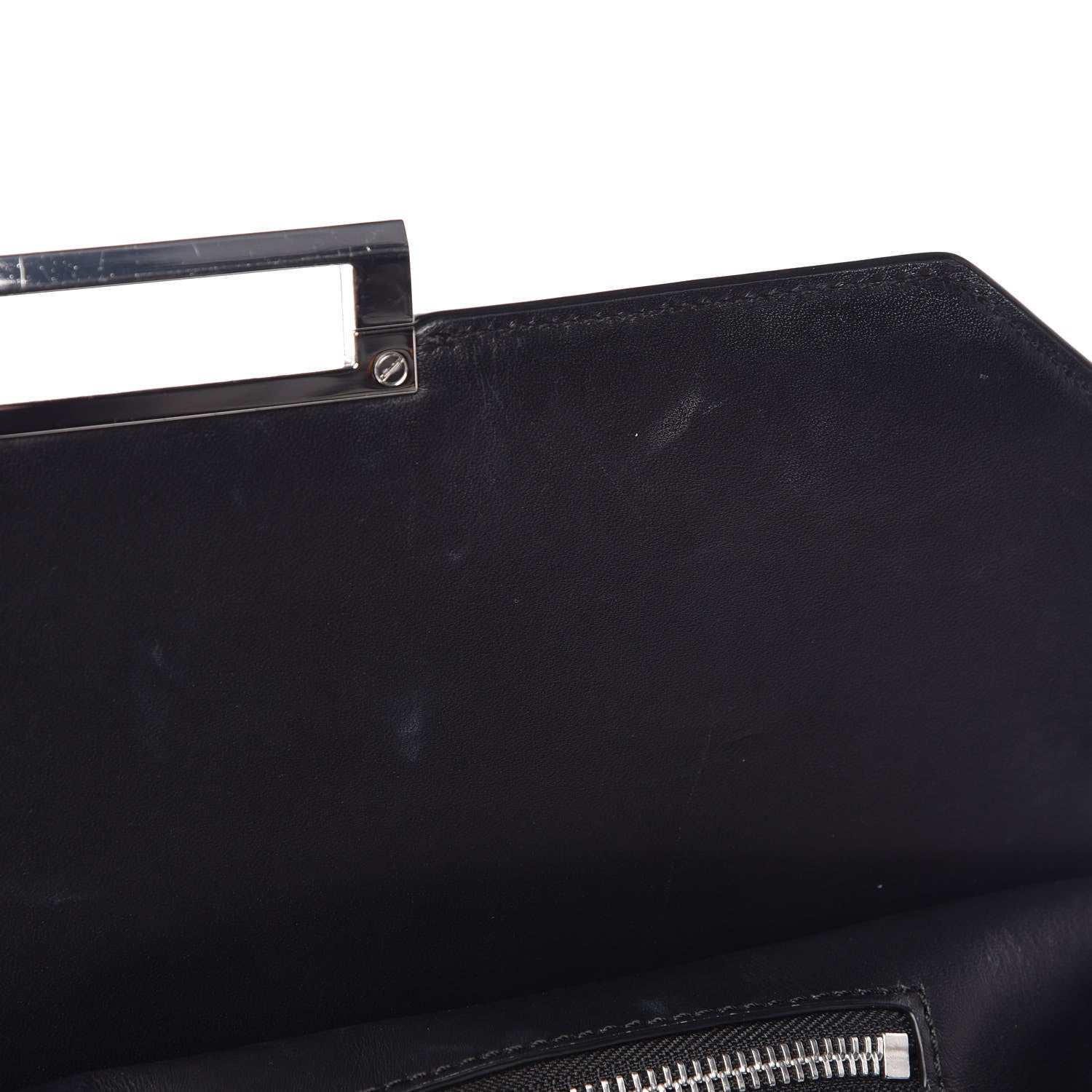 Alexander Wang Calfskin Large Marion Black Silver Hardware 7 of 11