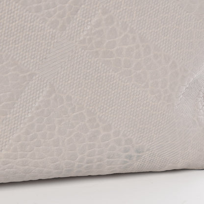 Burberry Heritage Grain Check Embossed Medium Dewsbury Tote Stone White 11 of 11