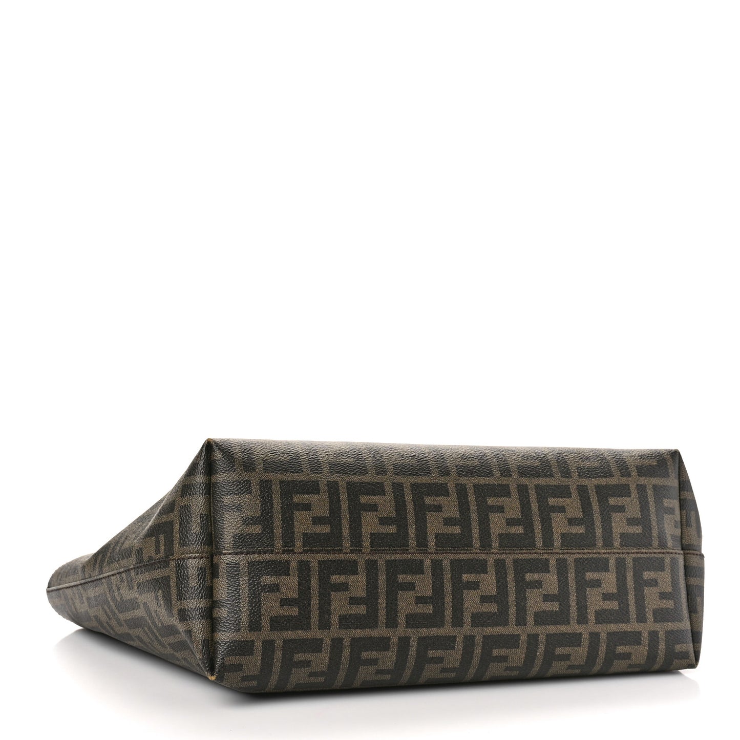 Zucca Spalmati Small Roll Tote Tobacco Moro