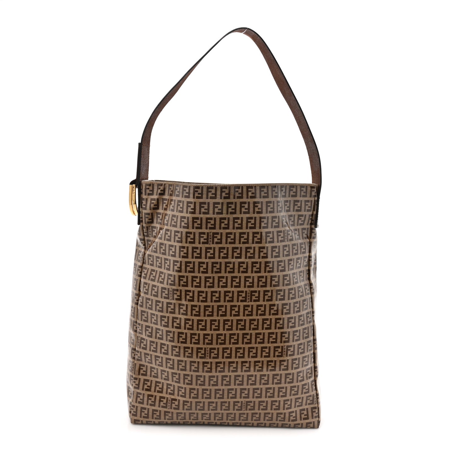 Vinyl Zucchino Shoulder Bag Tobacco